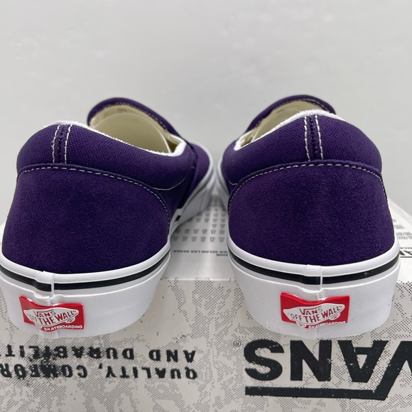 Vans Men’s Classic Purple Skate Slip-On
Purple/Black
VN0A2Z31PCA Sneakers - Picture 11 of 16